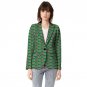 Women Retro African Blazer Female Fashion Pattern Printed Suit Outwear Outfits Custom Lady Dashiki A