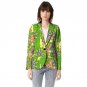Women Retro African Blazer Female Fashion Pattern Printed Suit Outwear Outfits Custom Lady Dashiki A