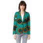 Women Retro African Blazer Female Fashion Pattern Printed Suit Outwear Outfits Custom Lady Dashiki A