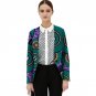 Women different design style balzer jackets african print fashion single button coats ladies dashiki