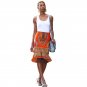 summer African dashiki batik print Irregular skirt high waist pencil dashiki skirts wax printing for