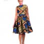 Dashikis Dress Dashiki Summer Vestidos Print Dress African Fashion Ball Gown Custom Africa Dress for