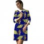 Leisure african women dress new long sleeve the style of lapel fashion design women dashiki clothes
