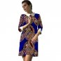 Leisure african women dress new long sleeve the style of lapel fashion design women dashiki clothes