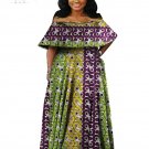 Summer African Dress for Women Autumn  Vintage Maxi Dress Dashiki african bazin clothes for women cl