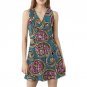 Elegant Women African Tradition Print Dress Ladies Party/Wedding Fahion Dashiki Clothes Brightly Col