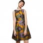 African Fashion Dresses Sleeveless Dashiki Dress Tailor Custom Made African Printing Clothes For Par