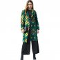 African print coat women outwear dashiki african clothes patterns jacket custom made fashion long ja