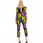Erotogenic african print women blazer with cropped trousers sets ladies suit jacket+pant set ladies