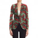 Recreational african print blazers women fashion beautiful design dashiki clothing ladies casual coa