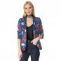 Elegant women casual balzers jackets african print fashion design style coats ladies casual dashiki