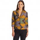 African Blazer For Women Fashion Ankara Blazer Female Design Pattern Printed Suit Jacket Outwear Out