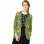 Custom Women Retro African Blazer Female Fashion Pattern Printed Suit Outwear Outfits Lady Dashiki C
