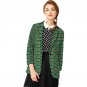 Custom Women Retro African Blazer Female Fashion Pattern Printed Suit Outwear Outfits Lady Dashiki C