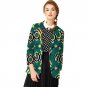 Custom Women Retro African Blazer Female Fashion Pattern Printed Suit Outwear Outfits Lady Dashiki C