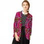 Custom Women Retro African Blazer Female Fashion Pattern Printed Suit Outwear Outfits Lady Dashiki C
