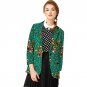 Custom Women Retro African Blazer Female Fashion Pattern Printed Suit Outwear Outfits Lady Dashiki C