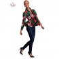 New African Print Wax Coat Dashiki Blazer Plus Size 6xl Africa Style Clothing for Women Crop Top Cas
