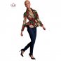 New African Print Wax Coat Dashiki Blazer Plus Size 6xl Africa Style Clothing for Women Crop Top Cas
