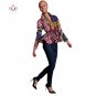 New African Print Wax Coat Dashiki Blazer Plus Size 6xl Africa Style Clothing for Women Crop Top Cas