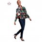 New African Print Wax Coat Dashiki Blazer Plus Size 6xl Africa Style Clothing for Women Crop Top Cas