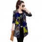 Women slim casual balzers african print fashion coats long-style design dashiki coats of africa clot