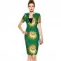 African print elegant women skirts+blazers set pattern ladies dashiki for party/wedding slim fit sui