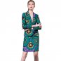 African print women skirts+blazers set fashion pattern ladies dashiki clothes formal occasions slim
