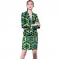 African print women skirts+blazers set fashion pattern ladies dashiki clothes formal occasions slim