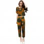 African print women short sleeve top and pants set fashion pattern ladies dashiki casual ladies beau