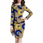 African print women long sleeve tops and fashion self cultivation skirts set pattern ladies dashiki