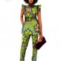 Dashiki Women 2 Piece Pants Sets Afrikaanse Jurken 2 Piece Outfits Pants Women African Outfits Brand