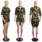 XL Plus Size Wholesale African Clothes Dashiki Dress for Women Casual Summer Hippie Print Dashiki Fa