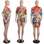 XL Plus Size Wholesale African Clothes Dashiki Dress for Women Casual Summer Hippie Print Dashiki Fa