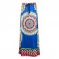 dashiki plus size long skirts womens print boho female Bohemian skirt maxi ruffle summer sun beach s