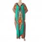 Women Embroidery African Print Maxi Summer Dress Dashiki Dress Robe Africaine Femme