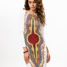 2017 New african female fashion design african dashiki dresses traditional  clothing long printed ro