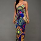 Bodycon Sexy Party Dresses Vestidos Sundress Dashiki Boho Backless Bandage Dress