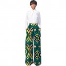 African Fashion Women Pants Loose Design African Clothes Wide Leg Pants Customized Ladies Dashiki Pr