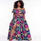 summer African dresse womensTraditional African Clothing 2 Piece Set Women Africaine Print Dashiki D
