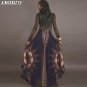 2017 Long Maxi Vintage Skirts High Waist African Print Dashiki Skirt Casual A-Line Boho Jupe Femme L