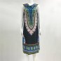 Double Luck Boho Gypsy Tribal Hooded Tunic Dress Women Traditional African Print Dashiki Dresses Boh