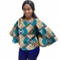 Fashion Women African Print Spacious Sleeve Tops Dashiki Clothes African Festive Print T-Shirt Afric