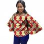 Fashion Women African Print Spacious Sleeve Tops Dashiki Clothes African Festive Print T-Shirt Afric