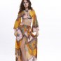 desigual summer maxi dashiki dress for women two piece set long sleeve african print floral vintage