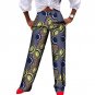 Women\'s Dashiki Print Pants Ladies A Fashion Pattern Batik Loose Casual Full Length Pants Leisure H