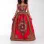 African Women traditional Printed Dashiki Dresses Sexy Sleeveless Long Night Club Party Dress Turkey