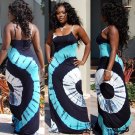 Women Summer Maxi Dress 2017 Bodycon Party Dresses Vestidos Sexy Sundress Backless Bandage Dashiki B