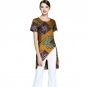 African Ladies Individual Asymmetrical Design Dashiki Clothes Custom Made Women Vintage Multi Colore