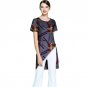 African Ladies Individual Asymmetrical Design Dashiki Clothes Custom Made Women Vintage Multi Colore